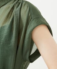 GBEJA35450 Sybilla(シビラ) ショルダータックドレス カーキ