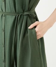 GBEJA35450 Sybilla(シビラ) ショルダータックドレス カーキ