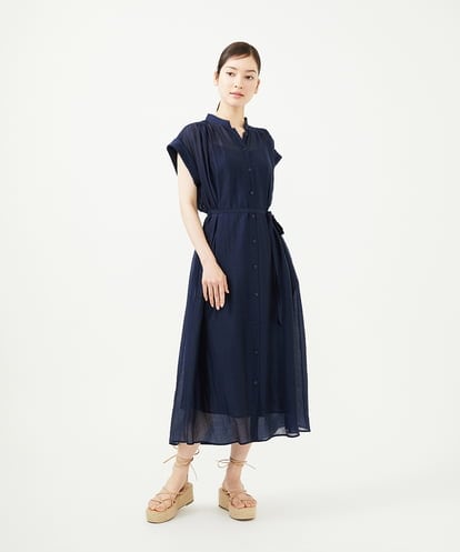 GBEJA35450 Sybilla ショルダータックドレス