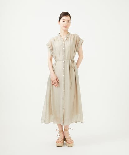 GBEJA35450 Sybilla ショルダータックドレス