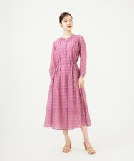 GBEJB02630 Sybilla(シビラ) アスタリスクプリントドレス ピンクパープル系