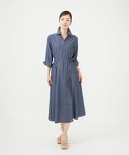 GBEJD45450 Sybilla(シビラ) ライトオンスデニムドレス ネイビー