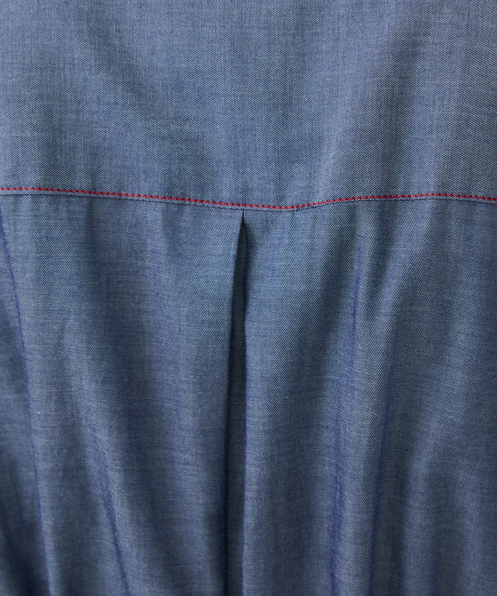 GBEJD45450 Sybilla(シビラ) ライトオンスデニムドレス ネイビー