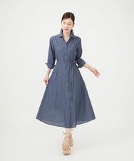 GBEJD45450 Sybilla(シビラ) ライトオンスデニムドレス ネイビー