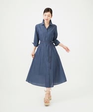 GBEJD45450 Sybilla(シビラ) ライトオンスデニムドレス ネイビー