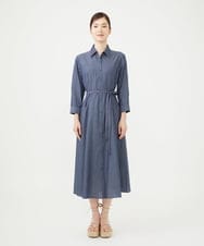 GBEJD45450 Sybilla(シビラ) ライトオンスデニムドレス ネイビー