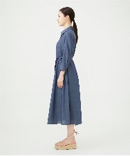 GBEJD45450 Sybilla(シビラ) ライトオンスデニムドレス ネイビー