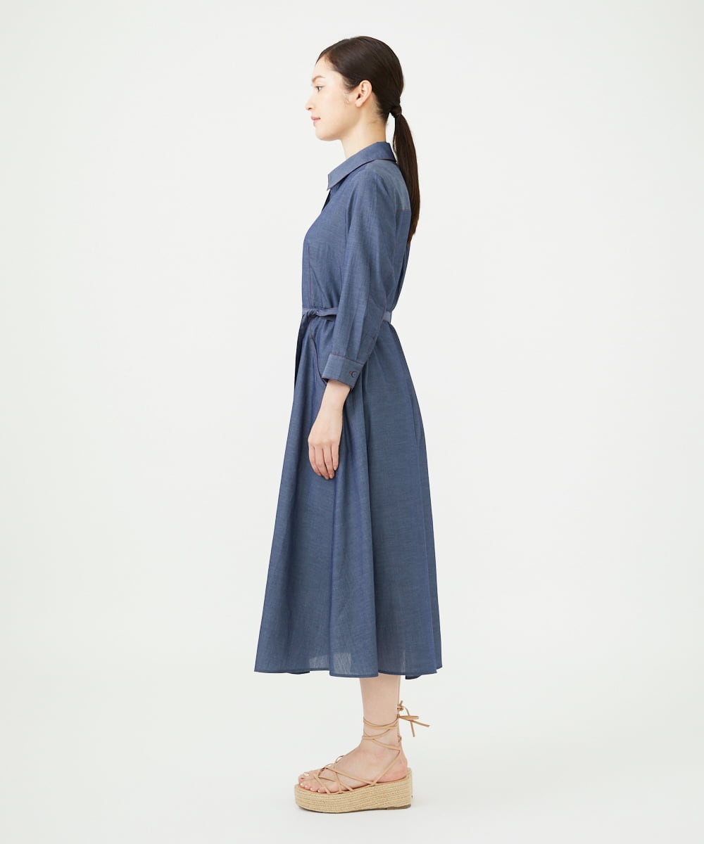 GBEJD45450 Sybilla(シビラ) ライトオンスデニムドレス ネイビー