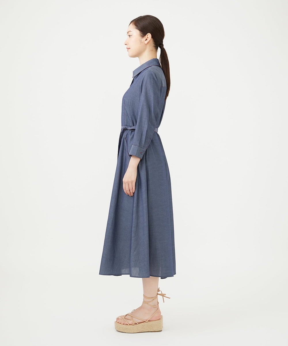 GBEJD45450 Sybilla(シビラ) ライトオンスデニムドレス ネイビー