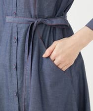 GBEJD45450 Sybilla(シビラ) ライトオンスデニムドレス ネイビー