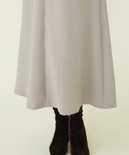 GBEJQ09500 Sybilla(シビラ) ダブルクレープビンテージジャンパースカート ライトグレー