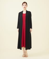 GBEJX02630 Sybilla(シビラ) 【ドラマ着用】トロンプルイユバイカラードレス ブラック×レッド
