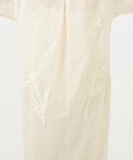 GBEQD03100 Sybilla(シビラ) アップリケシアードレス ベージュ