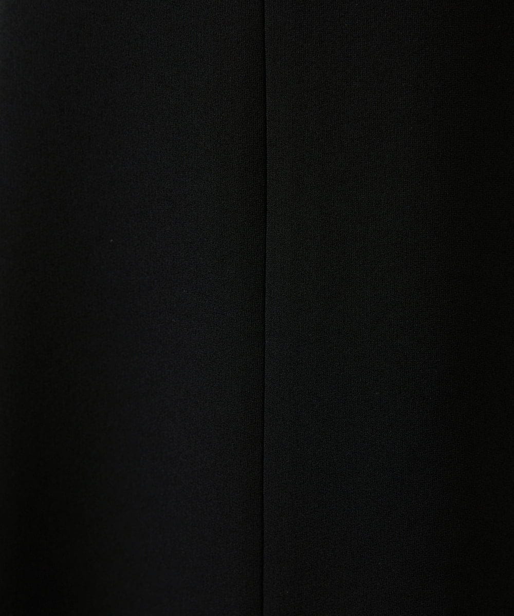 GBEWD34150 Sybilla(シビラ) シフォンバックサテン切り替えドレス ブラック
