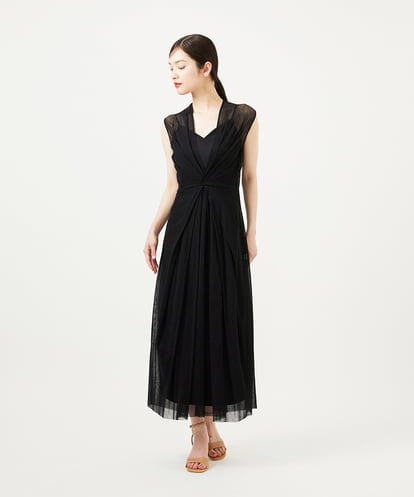 GBEZA05110 Sybilla コットンチュールドレス