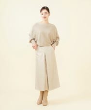 GBFAB03360 Sybilla(シビラ) クロップドニットプルオーバー ベージュ