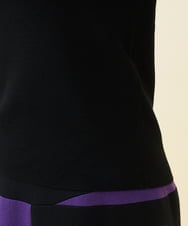 GBFAB04330 Sybilla(シビラ) 【メディア着用】レイヤード風タートルプルオーバー ブラック