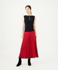 GBFAD01400 Sybilla(シビラ) アイレットノースリーブプルオーバー ブラック