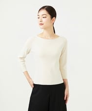 GBFAD02250 Sybilla(シビラ) レーヨンストレッチプルオーバー アイボリー