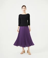GBFAD02250 Sybilla(シビラ) レーヨンストレッチプルオーバー ブラック