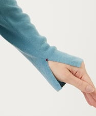 GBFAE33330 Sybilla(シビラ) ステッチデザインハイネックプルオーバー サックスブルー