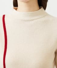 GBFAF35350 Sybilla(シビラ) ポケットデザインニット アイボリー