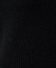 GBFAF36500 Sybilla(シビラ) ポピーブーケ刺繍ニット ブラック