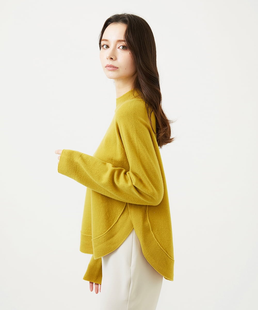 GBFAF37300 Sybilla(シビラ) カーブヘムニット イエロー