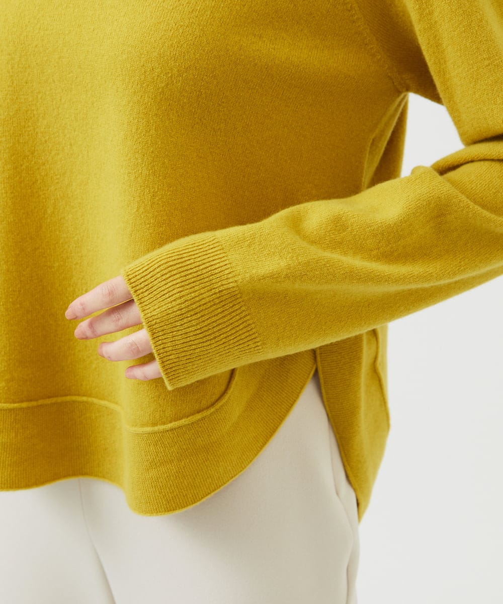 GBFAF37300 Sybilla(シビラ) カーブヘムニット イエロー