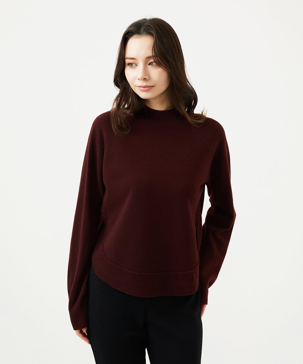 GBFAF37300 Sybilla(シビラ) カーブヘムニット ブラウン