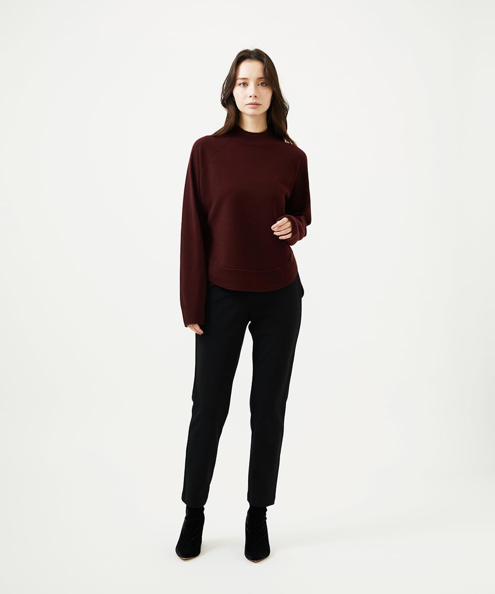 GBFAF37300 Sybilla(シビラ) カーブヘムニット ブラウン