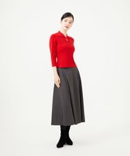 GBFAG02400 Sybilla(シビラ) キーホールニット レッド