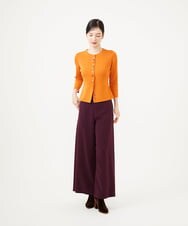 GBFAG50360 Sybilla(シビラ) カラーボタンカーディガン オレンジ