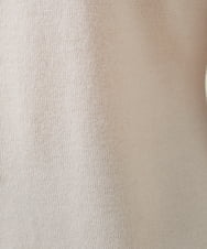 GBFAU07450 Sybilla(シビラ) フラワーモチーフ刺繍ハイネックプルオーバー ベージュ
