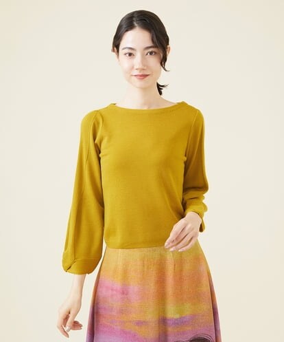 GBFAV03290 Sybilla パフスリーブプルオーバー