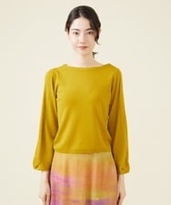 GBFAV03290 Sybilla(シビラ) パフスリーブプルオーバー マスタード