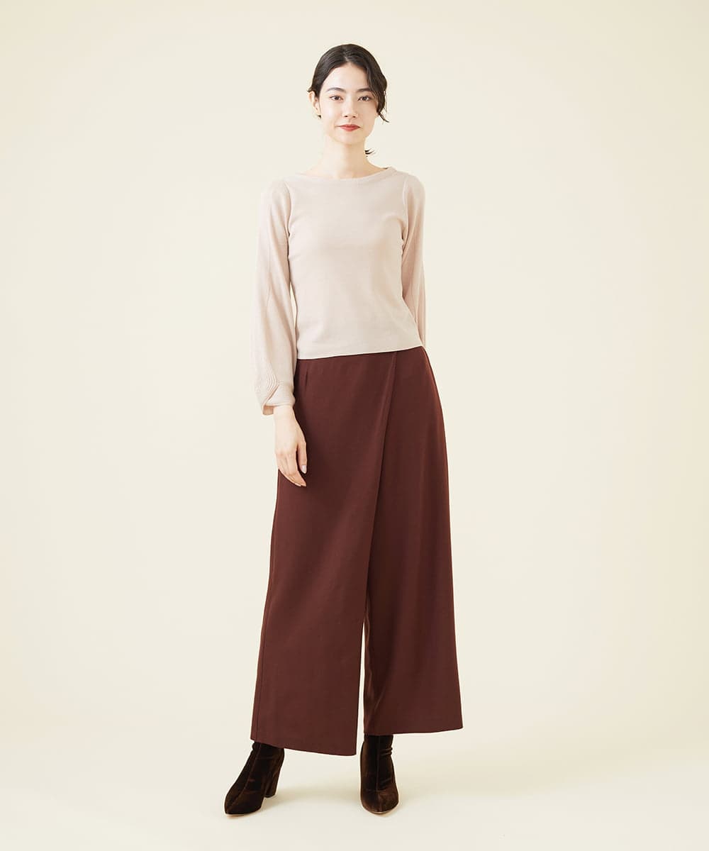 GBFAV03290 Sybilla(シビラ) パフスリーブプルオーバー ベージュ