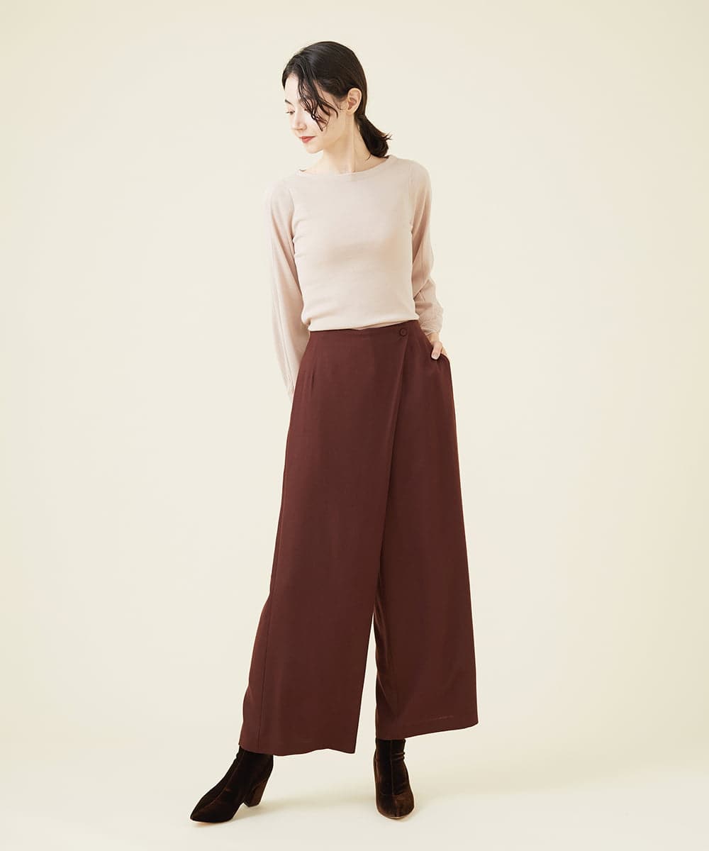 GBFAV03290 Sybilla(シビラ) パフスリーブプルオーバー ベージュ