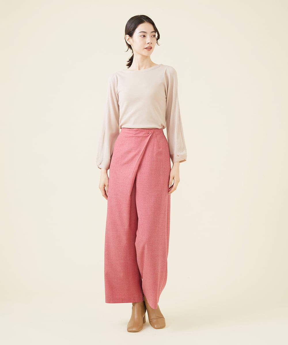 GBFAV03290 Sybilla(シビラ) パフスリーブプルオーバー ベージュ