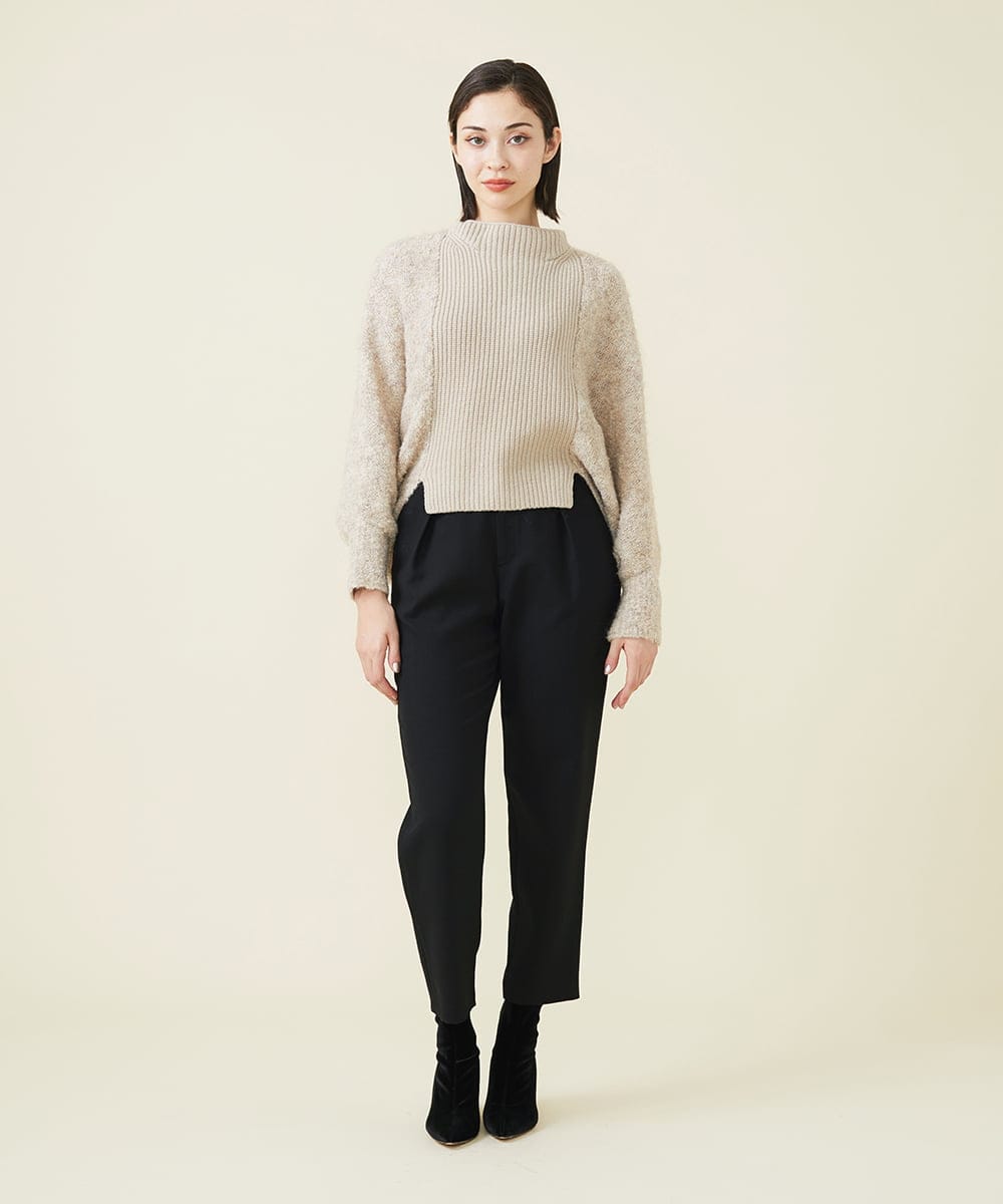 GBFAV07330 Sybilla(シビラ) ループヤーンドルマンプルオーバー ベージュ