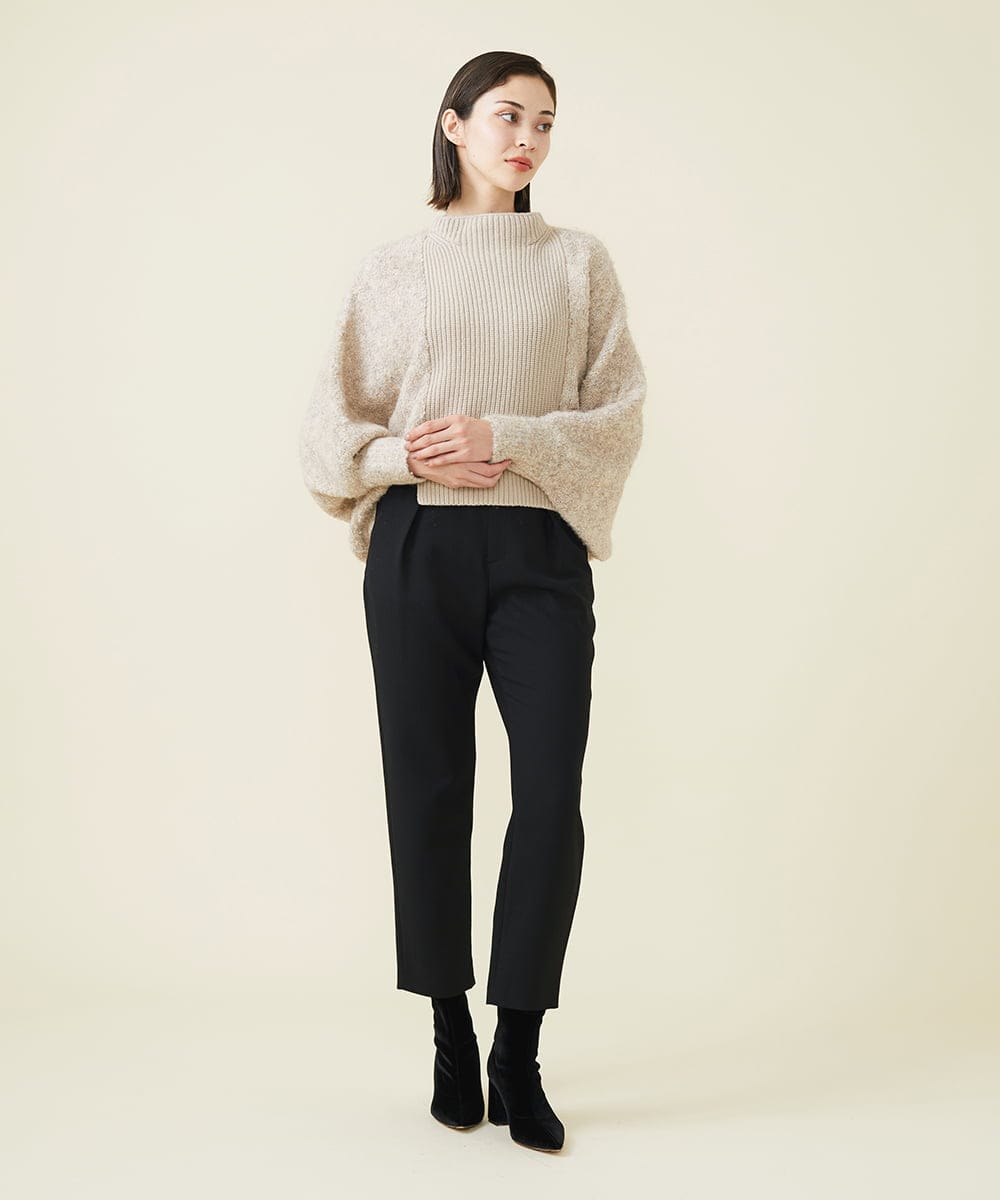 GBFAV07330 Sybilla(シビラ) ループヤーンドルマンプルオーバー ベージュ