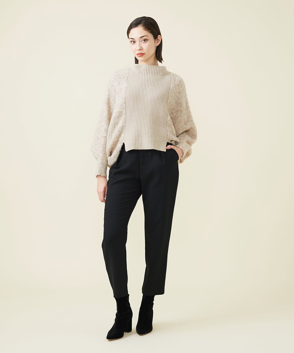 GBFAV07330 Sybilla(シビラ) ループヤーンドルマンプルオーバー ベージュ