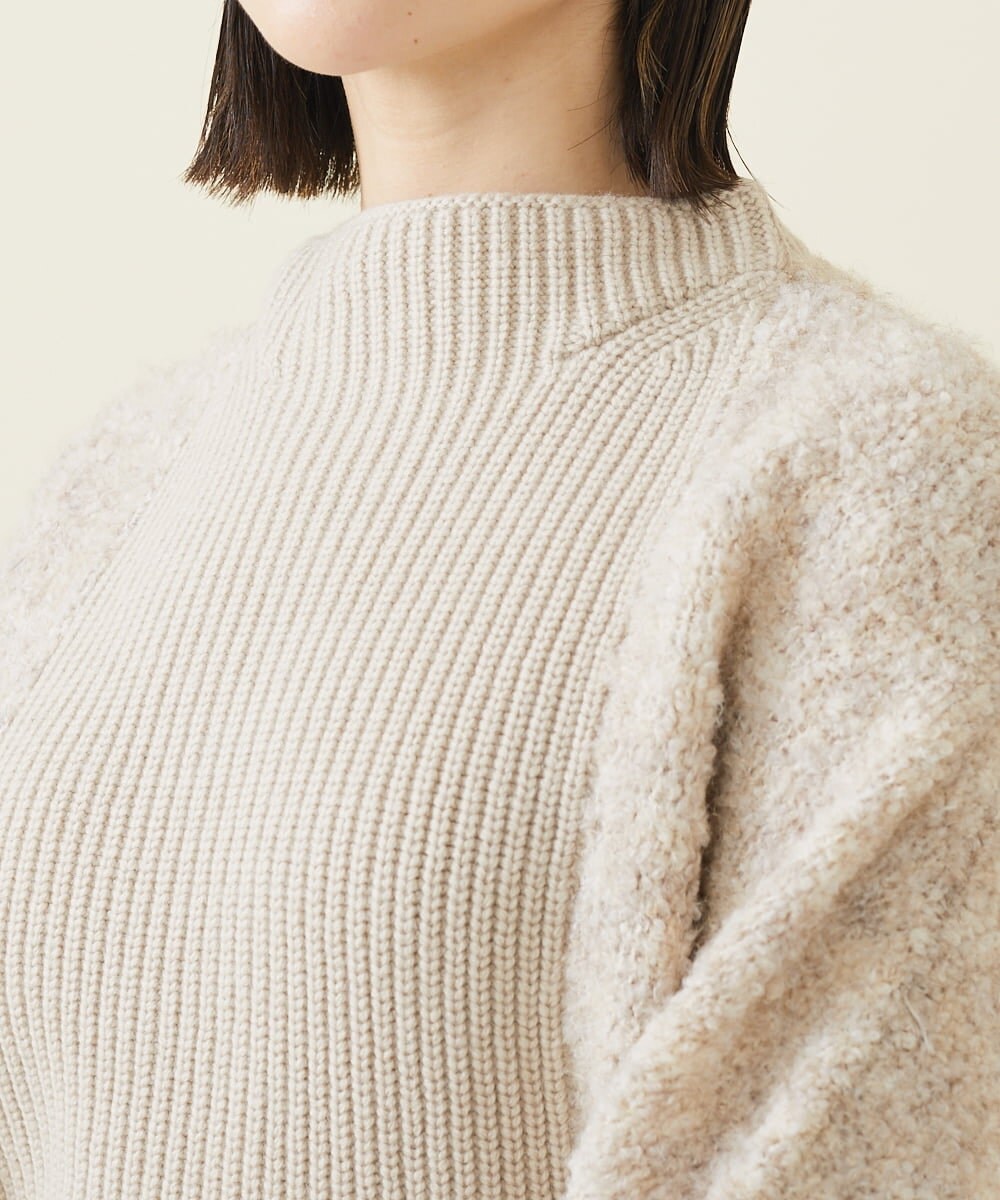 GBFAV07330 Sybilla(シビラ) ループヤーンドルマンプルオーバー ベージュ