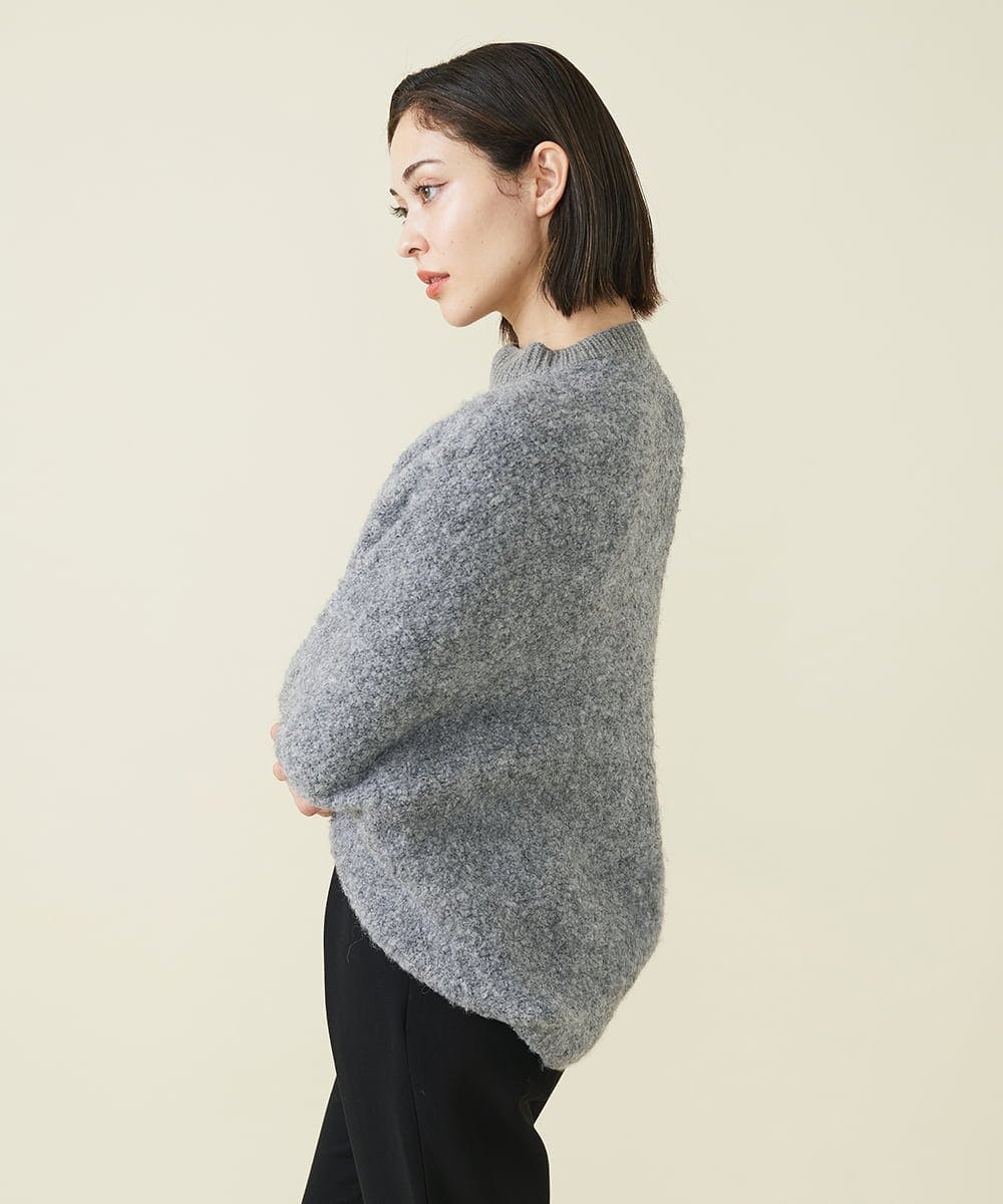 GBFAV07330 Sybilla(シビラ) ループヤーンドルマンプルオーバー グレー