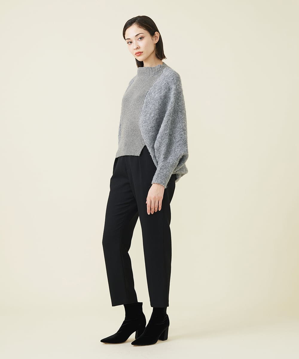 GBFAV07330 Sybilla(シビラ) ループヤーンドルマンプルオーバー グレー