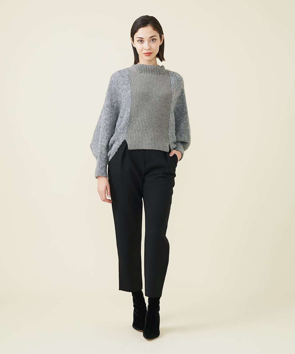 GBFAV07330 Sybilla(シビラ) ループヤーンドルマンプルオーバー グレー