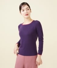 GBFAW04290 Sybilla(シビラ) モヘヤトリミングプルオーバー パープル