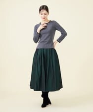 GBFAW04290 Sybilla(シビラ) モヘヤトリミングプルオーバー グレー