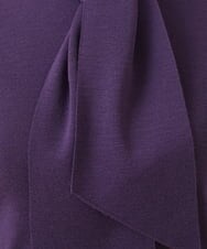 GBFAX04300 Sybilla(シビラ) ボウタイニットプルオーバー パープル