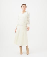 GBFCA01530 Sybilla(シビラ) 【PURE】スラブヤーンプルオーバー アイボリー